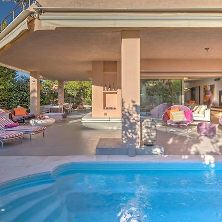 Luxurious Villa Philoxenia Lagonisi Exterior photo