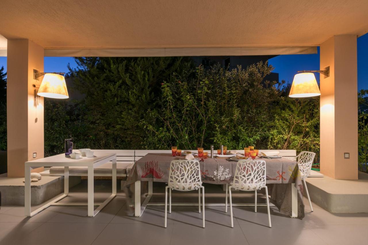 Luxurious Villa Philoxenia Lagonisi Exterior photo